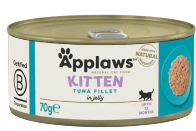 Applaws Kitten Tonno in Jelly 70 g - Umido per gattini - Immagine 1