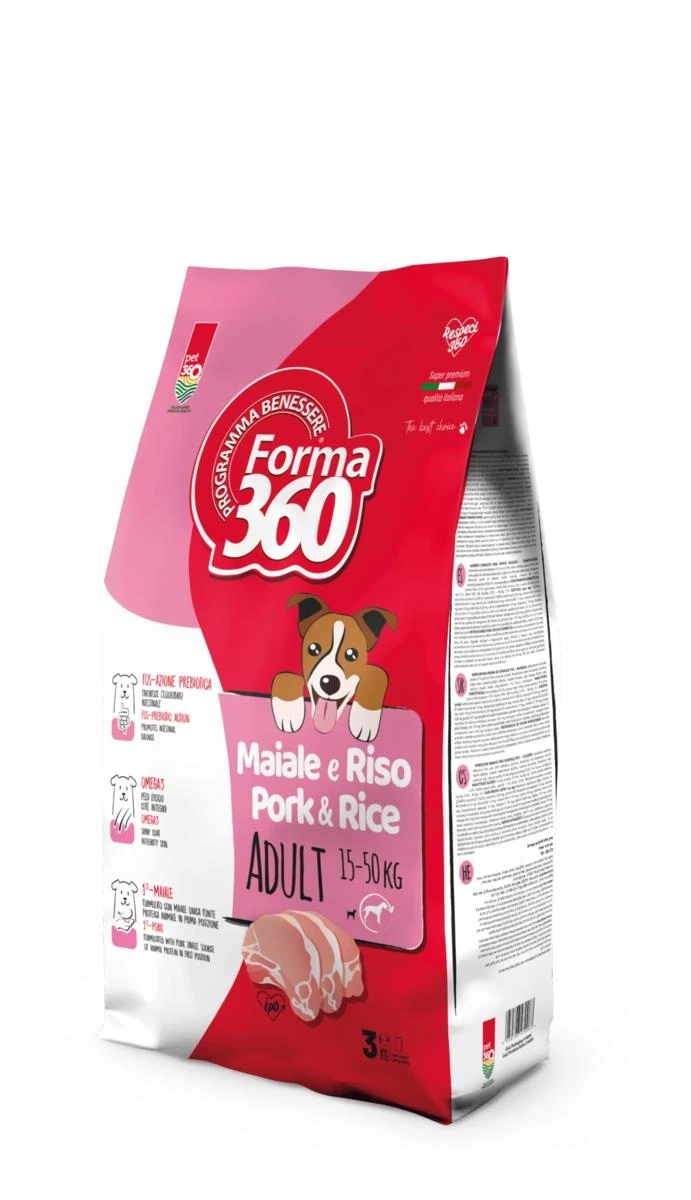 Forma Dog Medium Maiale/Riso per Cani, 3 kg - Immagine 1