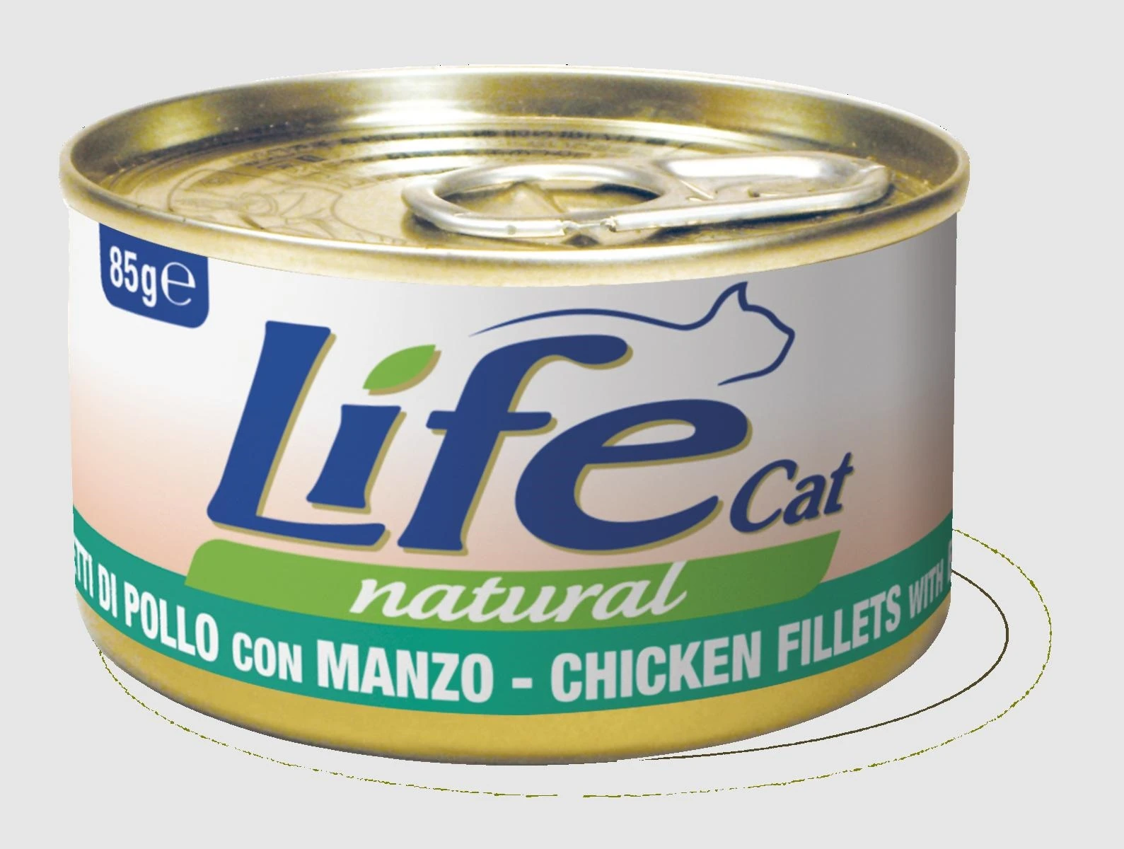 Lifepet Lifecat New Filetti Pollo/Manzo 85 g - Immagine 1