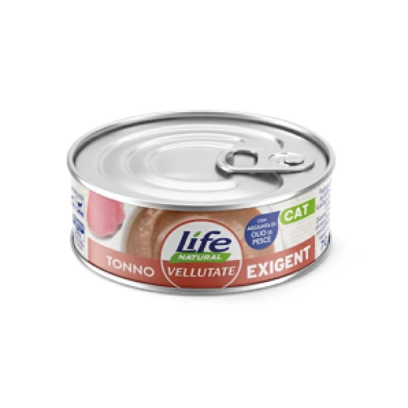 Lifepet Lifecat Le Vellutate Exigent Tonno 70 g - Immagine 1