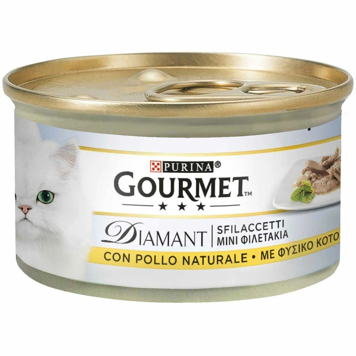 Purina Gourmet Diamant Sfilaccetti di Pollo 85 g - Immagine 1