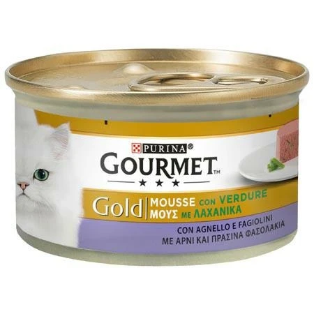 Purina Gourmet Gold Mousse Agnello e Fagiolini 85 g - Immagine 1