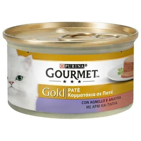 Purina Gourmet Gold Paté Agnello e Anatra 85 g - Immagine 1