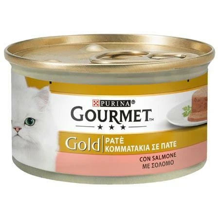 Purina Gourmet Gold Patè Salmone 85 g - Immagine 1