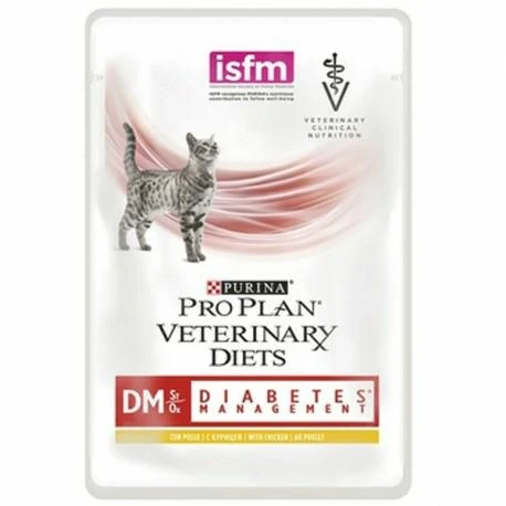 Purina DM Buste Manzo per Gatto 10 x 85 g - Immagine 1