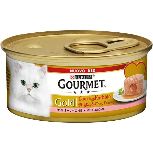 Purina Gourmet Cuore Morbido Salmone 85 g - Immagine 1