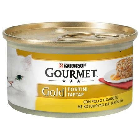 Purina Gourmet Gold Tortini Pollo e Carote 85 g - Immagine 1