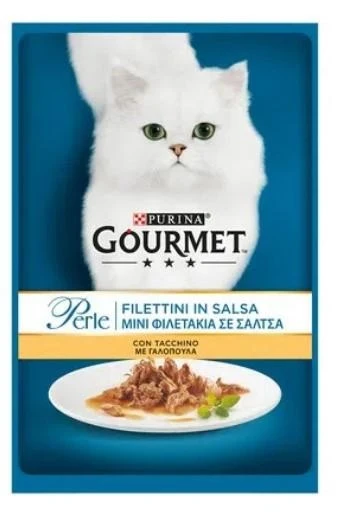 Purina Gourmet Perle Filetti di Tacchino 26 x 85 g - Immagine 1