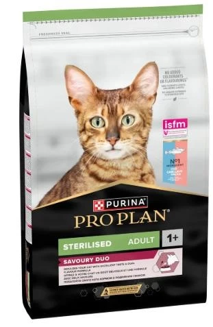 Pro Plan Sterilised Optisavour Merluzzo/Trota 10 kg - Purina - Immagine 1