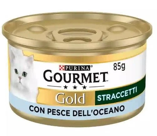 Purina Gourmet Gold Straccetti Pesce dell'Oceano 85 g - Immagine 1