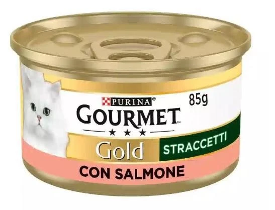 Purina Gourmet Gold Straccetti al Salmone 85 g - Immagine 1