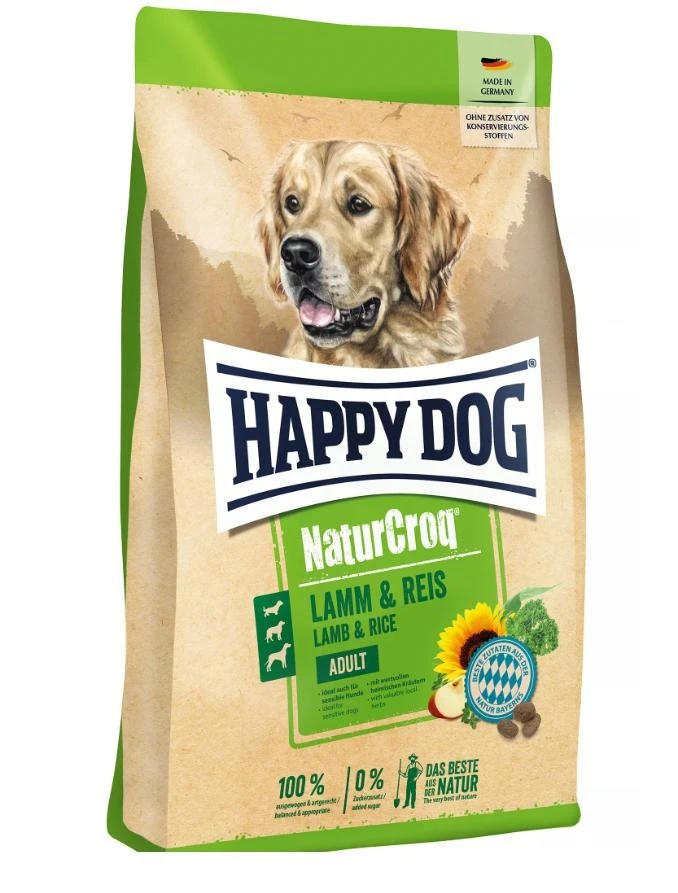 Happy Dog NaturCroq Agnello Crocchette per Cani 11 kg - Immagine 1