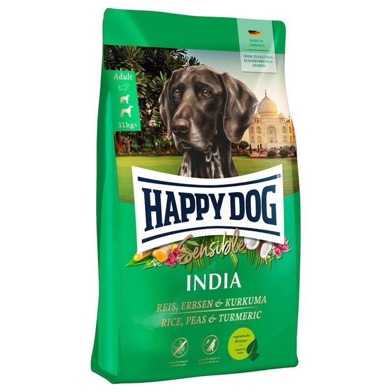 Happy Dog India Vegetale Curcuma e Cocco 10 kg - Immagine 1