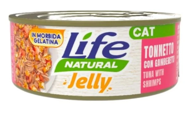 Lifecat Jelly 70g Tonnetto/Gamberetti - Lifepet - Immagine 1