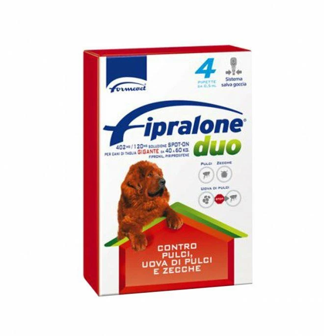 Formenti Fipralone Duo Spot-On per Cani di Taglia Gigante - Immagine 1