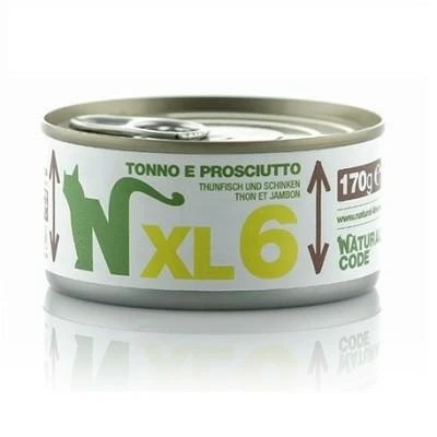 Naturalcode Cat Tonno/Prosciutto 170 g - Immagine 1