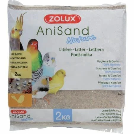 Zoolux Sabbia Anisand Crystal 2 kg - Immagine 1