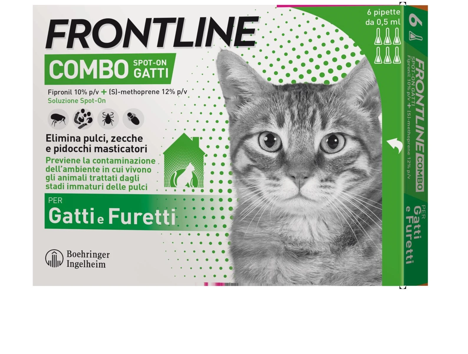 Frontline Combo per Gatto - 6 pipette - Immagine 1