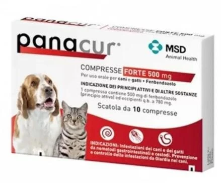 MSD Panacur 500 mg - 10 compresse - Immagine 1