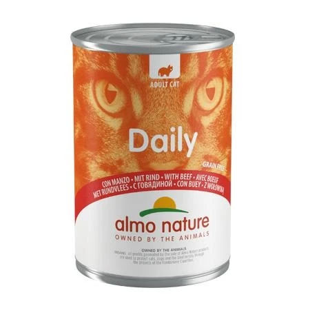 Almo Nature Daily Cat Manzo 400 g - Immagine 1