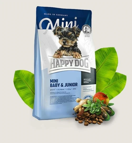 HappyDog Mini Puppy 4 kg - Mangime secco per cuccioli di taglia piccola - Immagine 1
