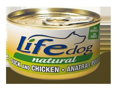 Lifepet Lifedog Anatra e Pollo 90 g - Umido per Cani - Immagine 1