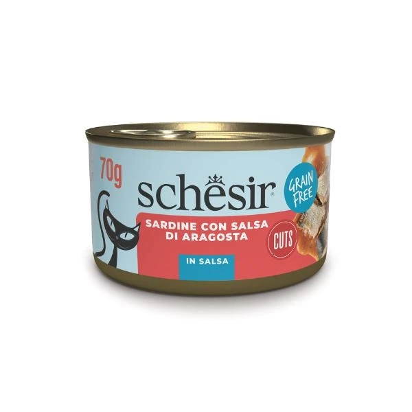 Agras Schesir Cat Filetti di Sardine in Salsa di Aragosta 70 g - Immagine 1