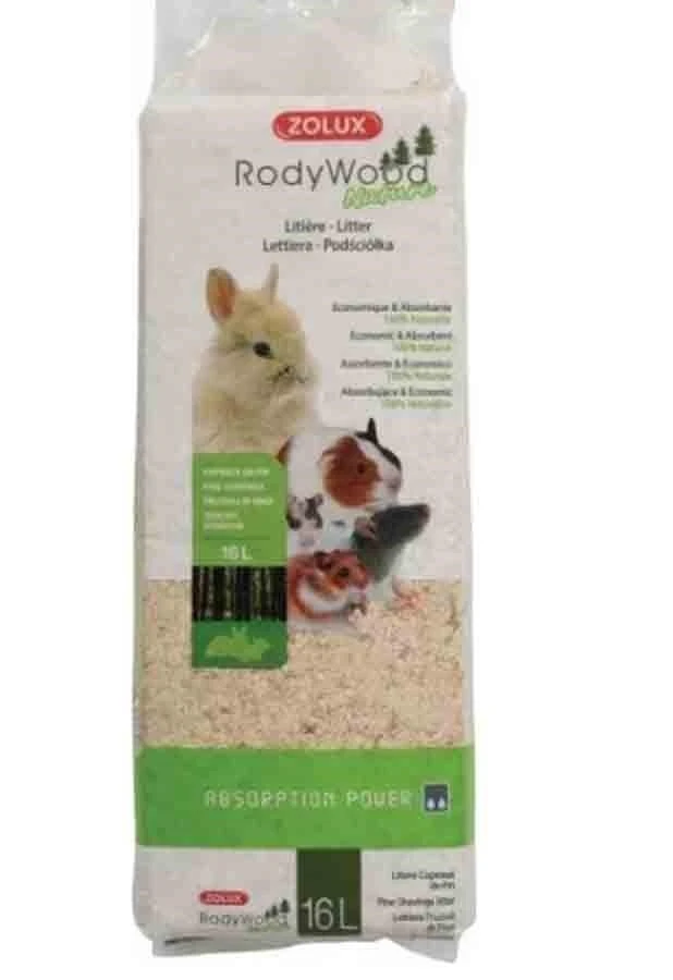 Zoolux Lettiera in segatura a trucioli per roditori 16 L / 1 kg - Immagine 1