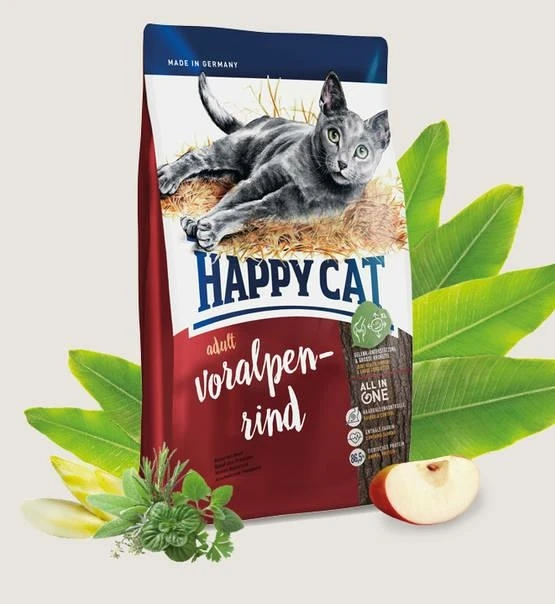 HappyCat Crocchette per Gatti al Manzo 10 kg - Immagine 1