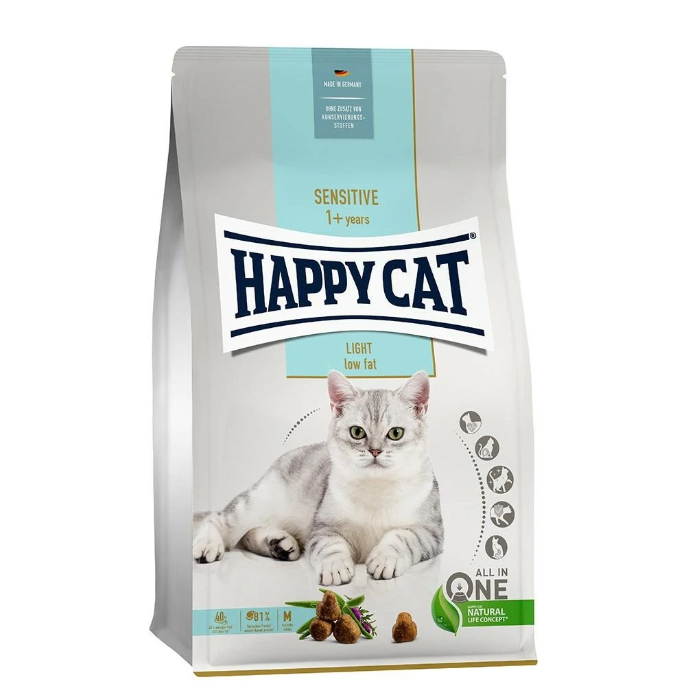 HappyCat Care Light - Crocchette per gatti 1,3 kg - Immagine 1