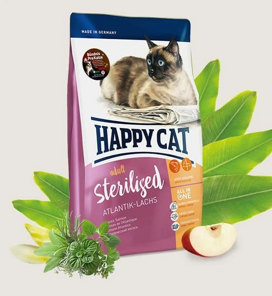 HappyCat Sterilized Salmone 4 kg - Immagine 1