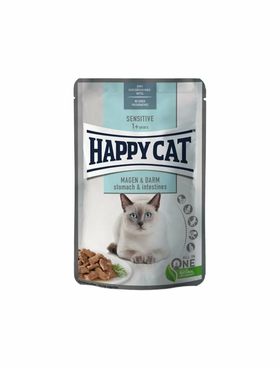 HappyCat Sensitive Care Stomach/Intestinal 24 x 85 g - Immagine 1