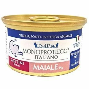 Unipro Unicamente Cat Kitten Maiale 85 g - Immagine 1