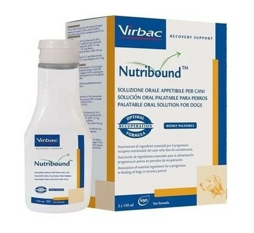 Virbac Nutribound Cane 3 x 150 ml - Integratore per cani - Immagine 1