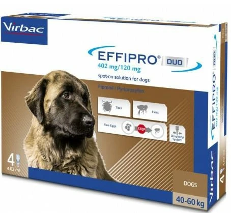 Virbac Effipro Duo Cane XL - 4 Pipette - Immagine 1