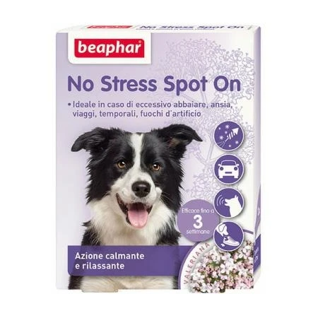 Beaphar No Stress Spot-On Cane - 3 Pipette - Immagine 1
