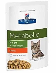 Hill's Metabolic Buste per Gatto 12 x 85 g - Immagine 1