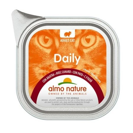 Almo Nature Daily Cat Anatra 32 x 100 g - Immagine 1