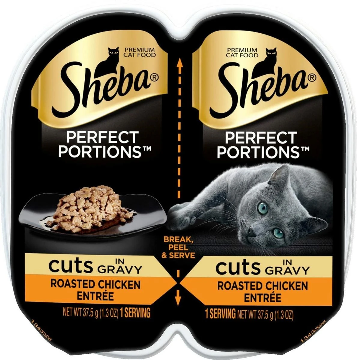 Sheba Perfect Portions Pollo 6 x 37,5 g - Umido per gatti - Immagine 1