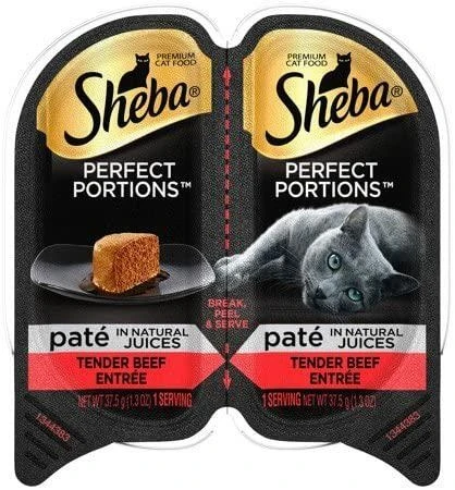 Sheba Perfect Portions Manzo 6 x 37,5 g - Immagine 1
