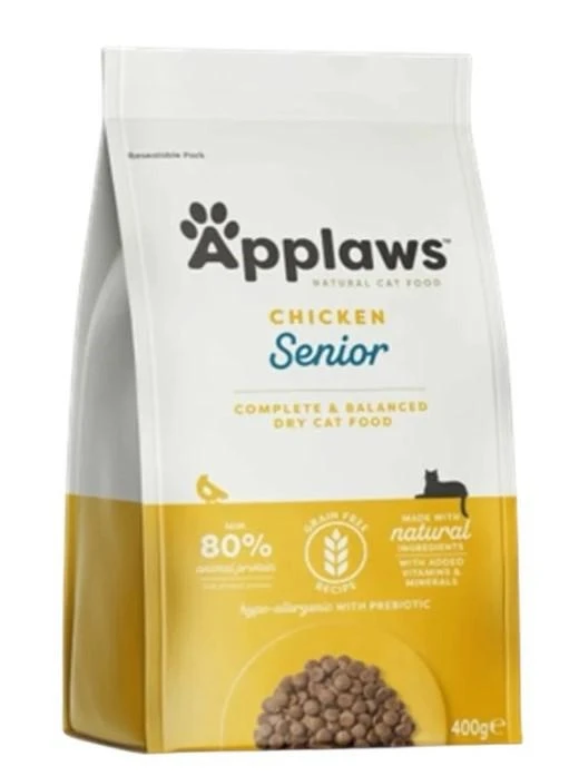 Applaws Cat Senior Pollo 400 g - Mangime secco per gatti - Immagine 1