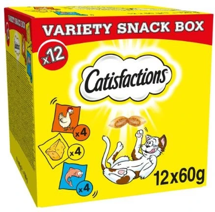 Catisfaction Variety Box - Snack per gatti assortiti - Immagine 1