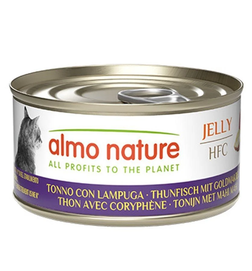 Almo Nature HFC Jelly Tonno con Lampuga 70 g - Umido per gatti - Immagine 1