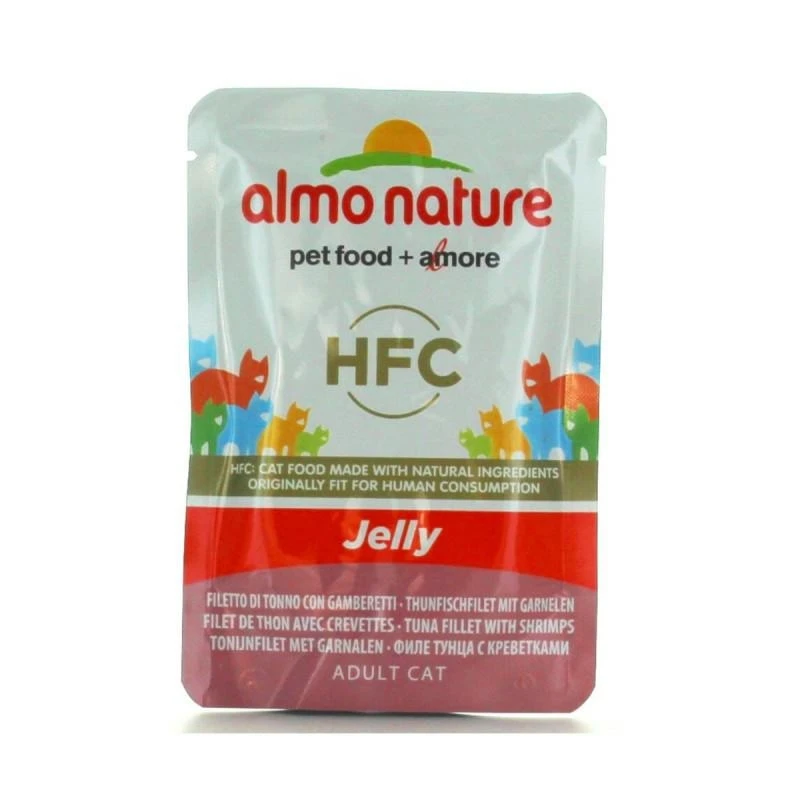 Almo Nature Tonno e Gamberetti in Jelly 24 x 55 g - Immagine 1