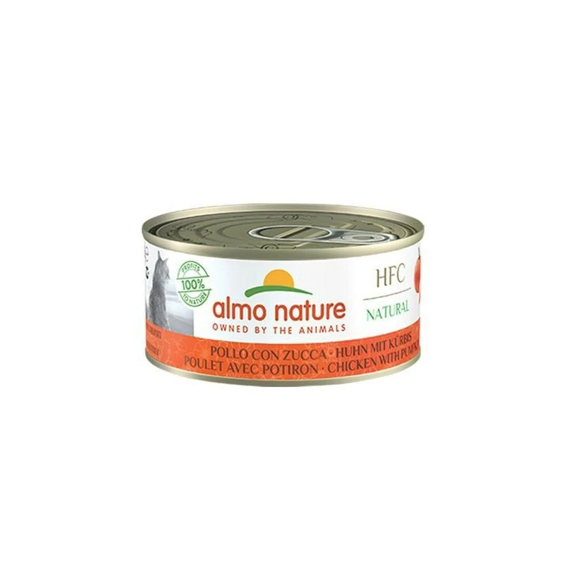 Almo Nature Pollo e Zucca 150 g - Alimento umido per gatto - Immagine 1