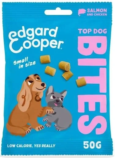 Edgard Cooper Small Bites al Salmone per Cani 50 g - Immagine 1