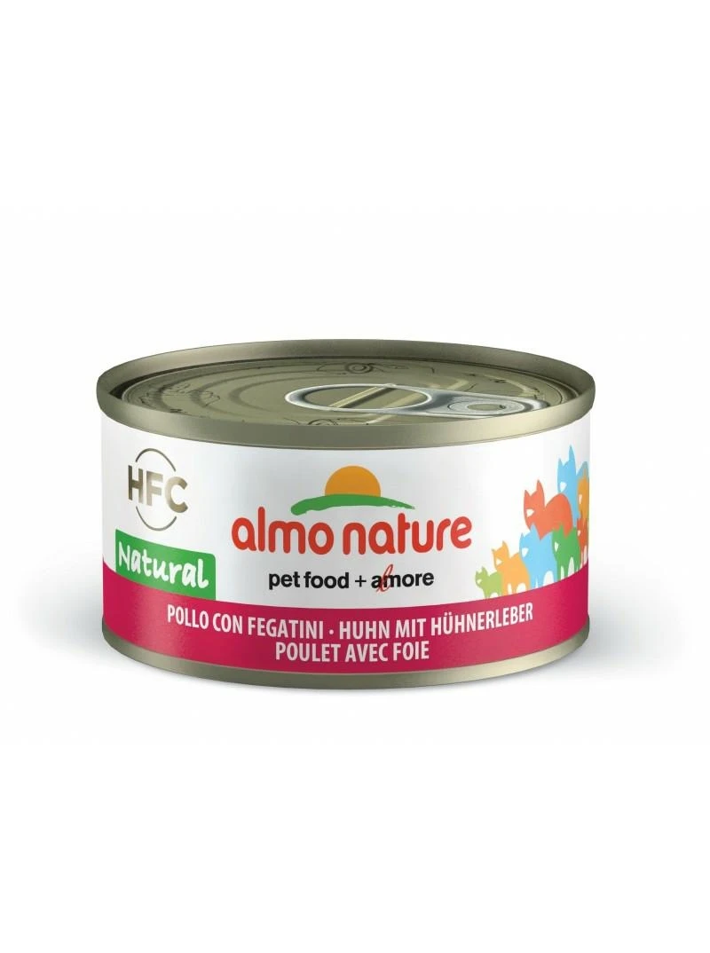 Almonature Pollo/Fegato 70 g - Umido per Gatti - Immagine 1