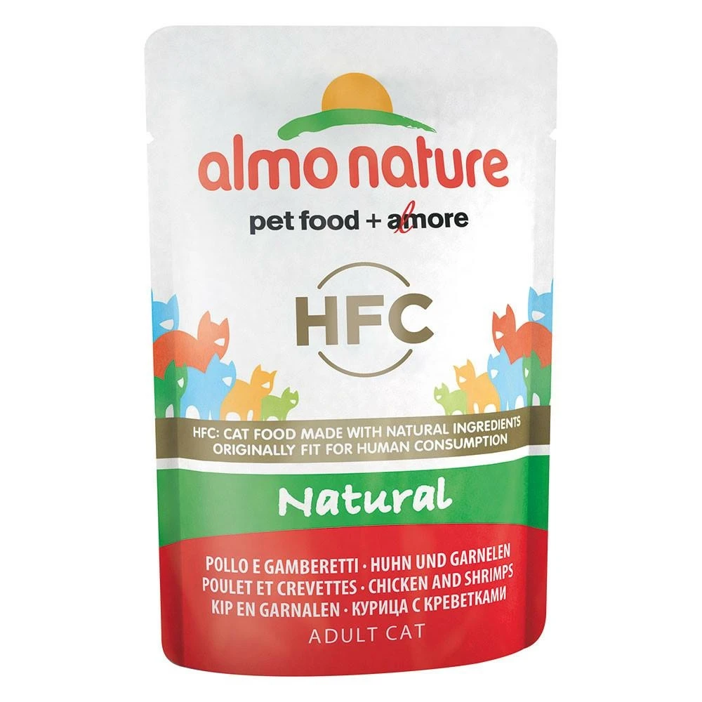 Almo Nature Pollo e Gamberetti 24 x 55 g - Immagine 1