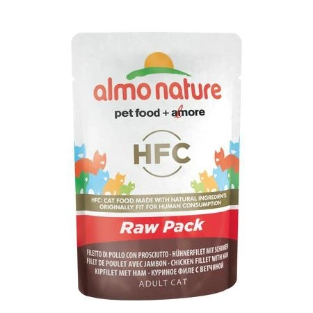 Almonature Filetto Pollo/Prosciutto per Gatti 24 x 55 g - Immagine 1