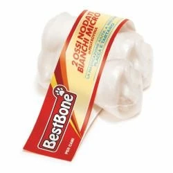Record Osso Nodato Bianco 5 cm - Confezione da 2 pezzi - Immagine 1